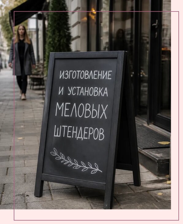 Меловые штендеры в Нижнем Тагиле по цене от 6766 р. | Аванза-Нжн